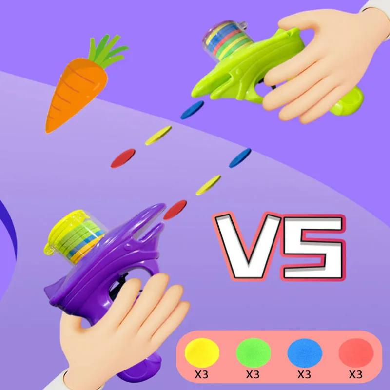 Non-Toxic Children'S Toy Guns Gravity 1911 Eva Launcher Gun Toy Fidget Toy For Kids Adults Stress Relief Toys Children Decompression Gifts