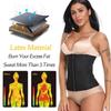 Latex Waist Trainer Cincher Corset for Women Weight Loss Shaper Belly Trimmer Belt Sauna Sweat Girdle Slimming Modeling Straps