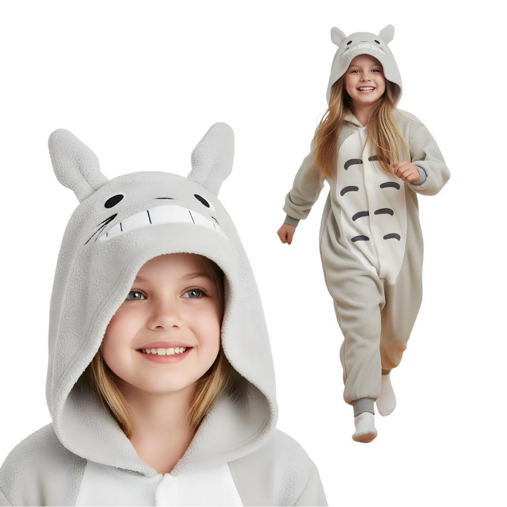 Piżama Onesie Kigurumi Kostium Przebranie Totoro Dzieci 125-135Cm