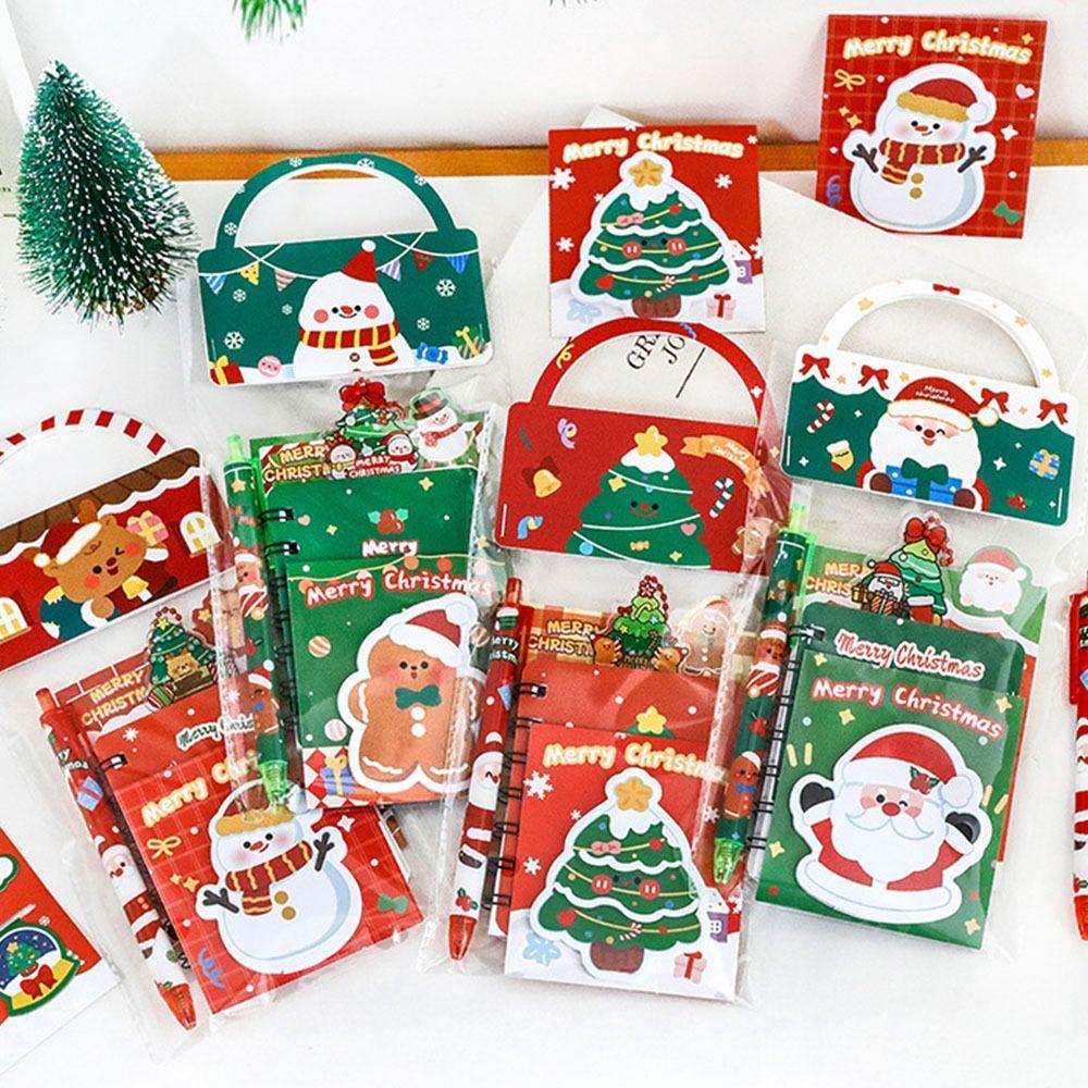 Santa Claus Christmas Stationery Set Christmas Tree Christmas Theme Study Items Christmas Gel Pen Kids School Supplies