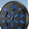 Умная музыкальная боксерская мишень, совместимая с Bluetooth 5.0, настенная боксерская тренировочная машина со светодиодным дисплеем и 9 режимами работы.