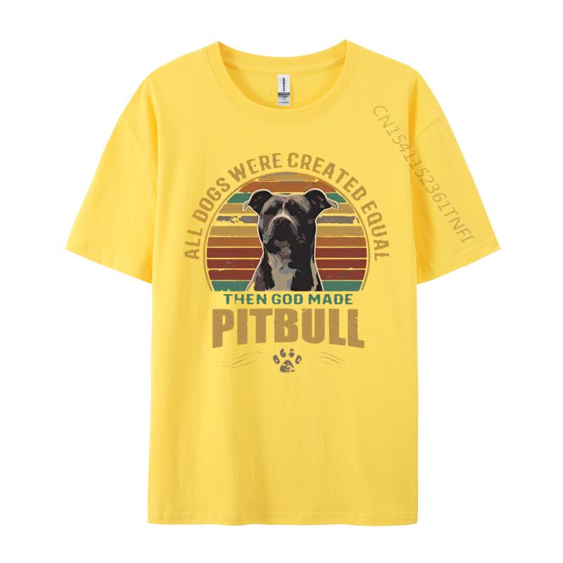 PitBull Винтажная Футболка Унисекс Футболки Смешные Печатные Футболки Хлопок Пенье Верхняя Футболка Графические Футболки Одежда Унисекс