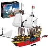 MOULD KING 10137 MOC Revenge Pirate Ship Clamp Blocks Kit Sailing Ship Building Blocks Toys for Adults and Kids
