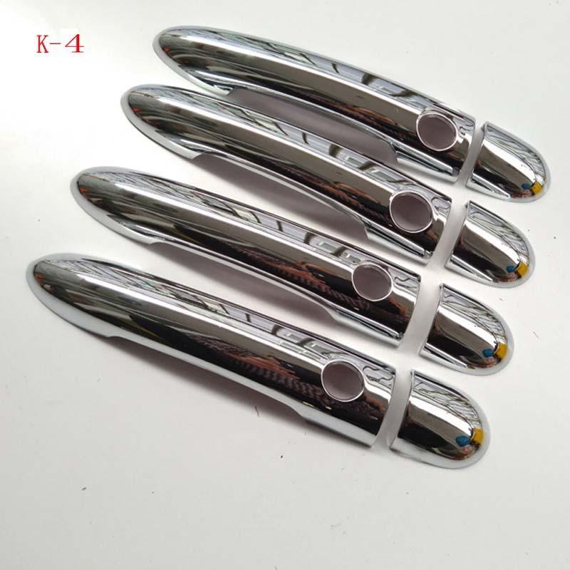 ABS Chrome Door Handle Cover Trim for Renault Megane ii 2 MK2 2002 2003 2004 2005 2006 2007 2008 Car Styling Sticker Accessories