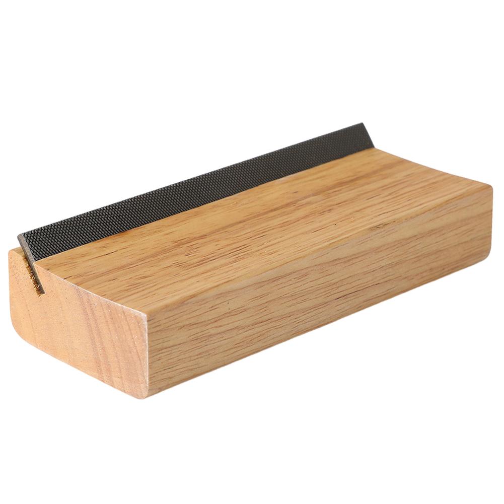 Файл для шлифовки ладов гитары 35/90 градусов 2 в 1, Фасочный файл для ладов гитары, Инструмент-файл для обработки торцов ладов гитары, бас-гитары, Полировка