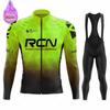 2025  Team Winter Thermal Fleece Cycling Clothing Men's Jersey Suit Warm Bicycle Bike Clothes MTB Maílllot Ciclismo Hombre