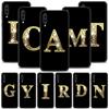 Silicone Phone Case For Samsung Galaxy A50 A70 A10 A20e A30 A40 A20s A10s A10e A80 A90 A60 A30s Cover Shell Alphabet Letter