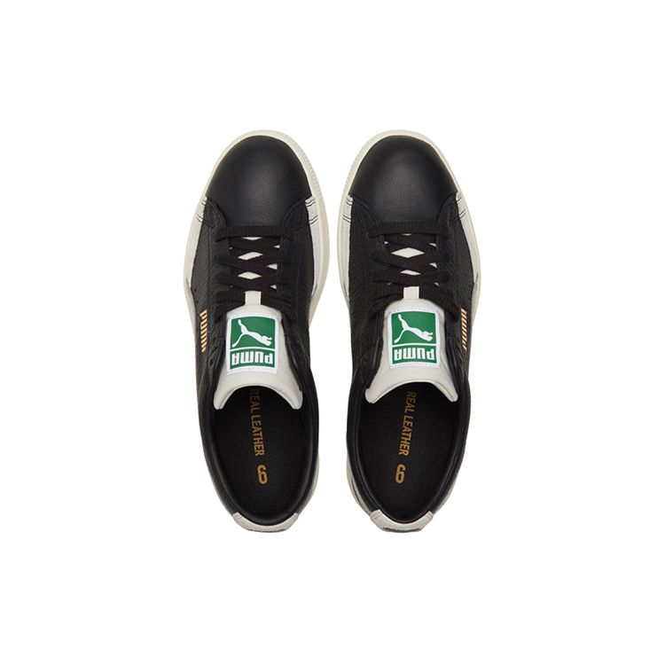 Puma Кроссовки Basket Vintage Snake - Черные унисекс Кроссовки Marshmallow 381657-02