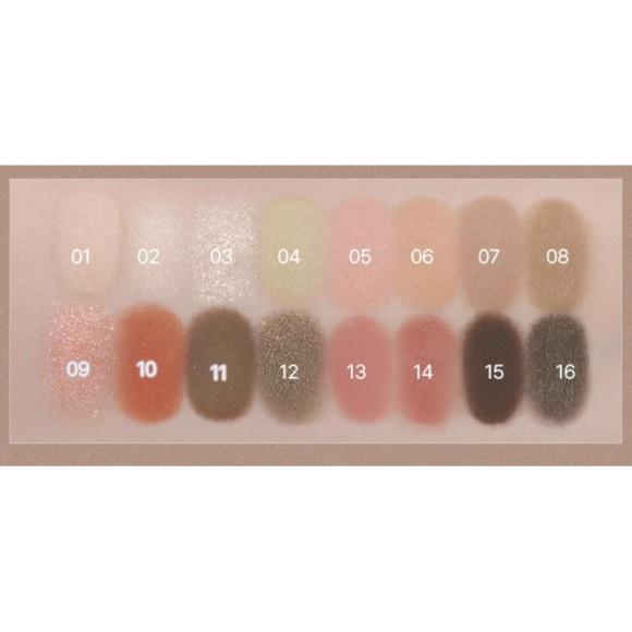 WAKEMAKE Палетка для век Soft Bluring Eye Palette (23 варианта)