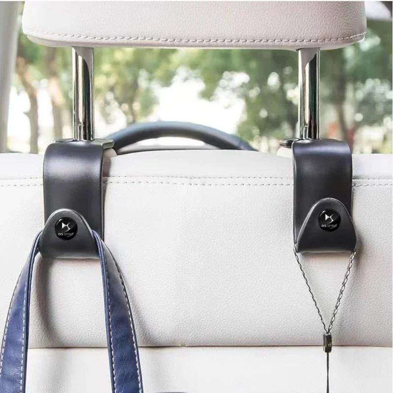 Universal Car Seat Back Hook Interior Portable Hanger Holder Storage For Citroen DS SPIRIT DS3 DS4 DS4S DS5 DS 5LS DS6 DS7 WILD MC5