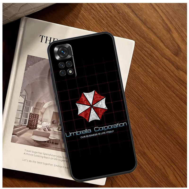 Чехол Umbrella Corporation для Xiaomi Redmi Note 13 11 10 9 8 12 Pro Plus 12S 11S 10S 9S 10A 9C 10C 12C 13C Funda