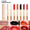 Макияж 6 цветов Push-on Lipstick Увлажняющая Невыцветающая Нелипкая Помада