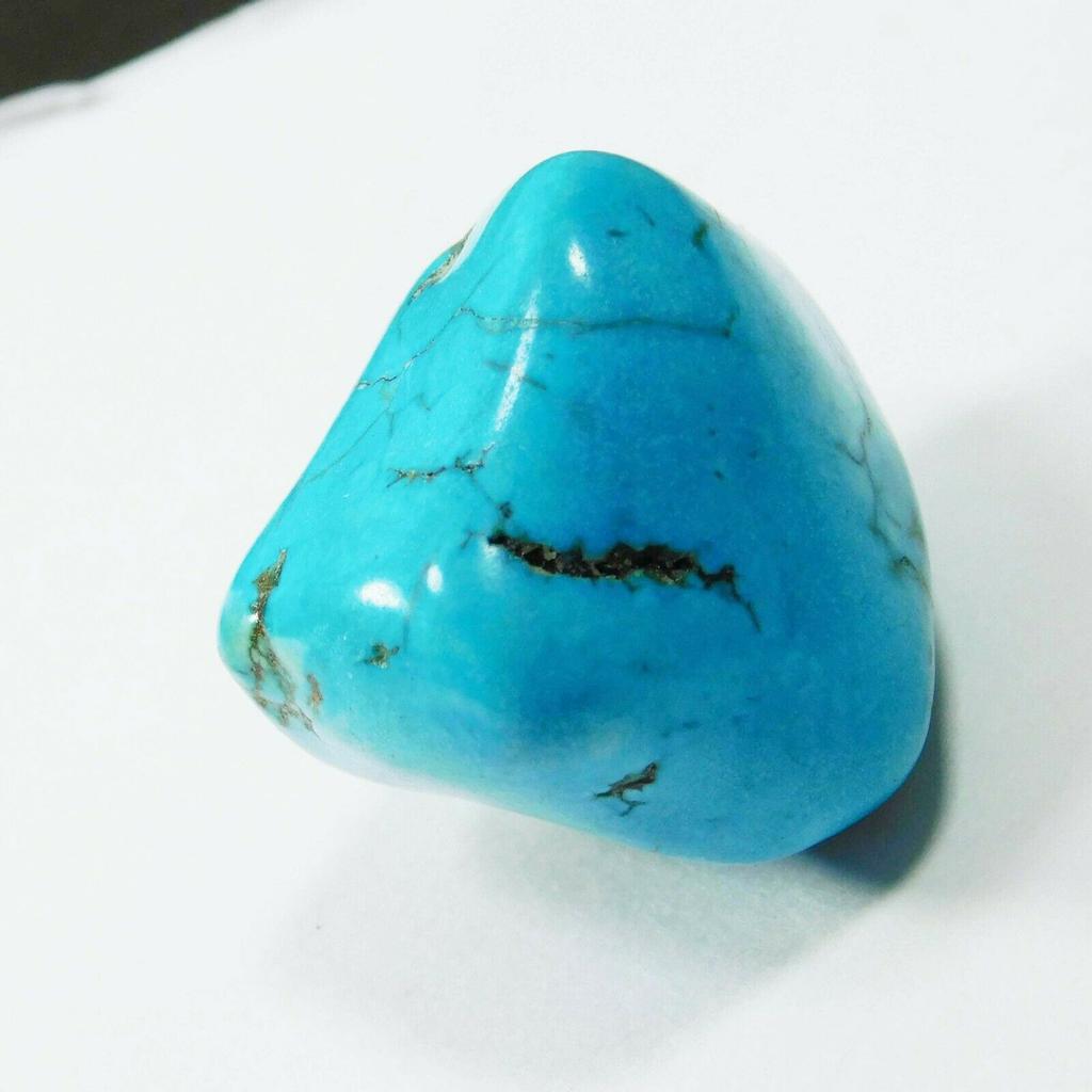Blue Turquoise Rough 114 Ct Natural Arizona Loose Gemstone Slab Crystal