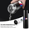Car Smart Thermos Bottle With Temperature Display Coffee Cup For F20 F40 F22 F30 E90 F32 F10 F06 F07 F46 M3 M4 M5 E60 Z4 G20