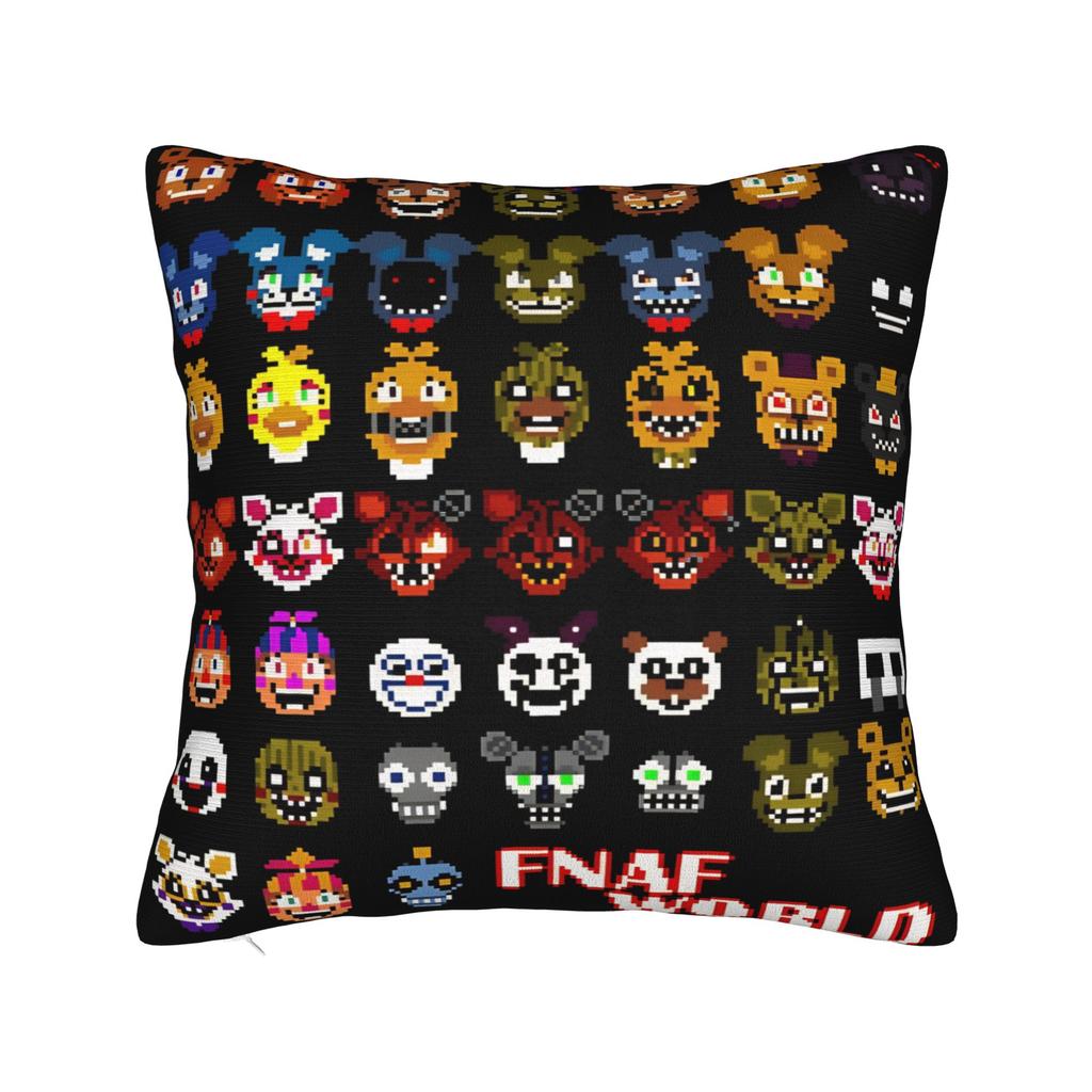 Домашний Декор FNAF Пять Ночей Наволочка Мерч Наволочки На Молнии Разные Размеры