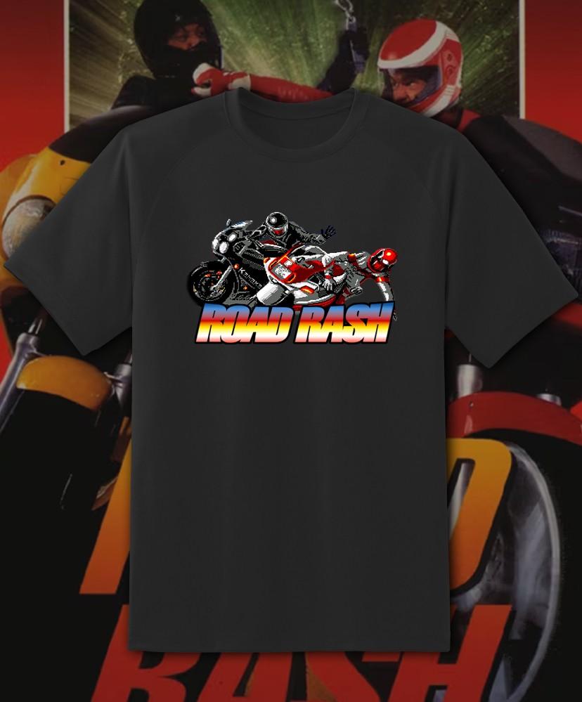 Футболка в стиле ретро 80-х 'Road Rash' для взрослых и детей! Быстрый корабль! Футболка Unisex