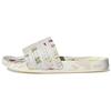 Thebe Magugu x Adilette Slide Abstract Женские кроссовки Белый Облачно-белый Основной черный GX2073