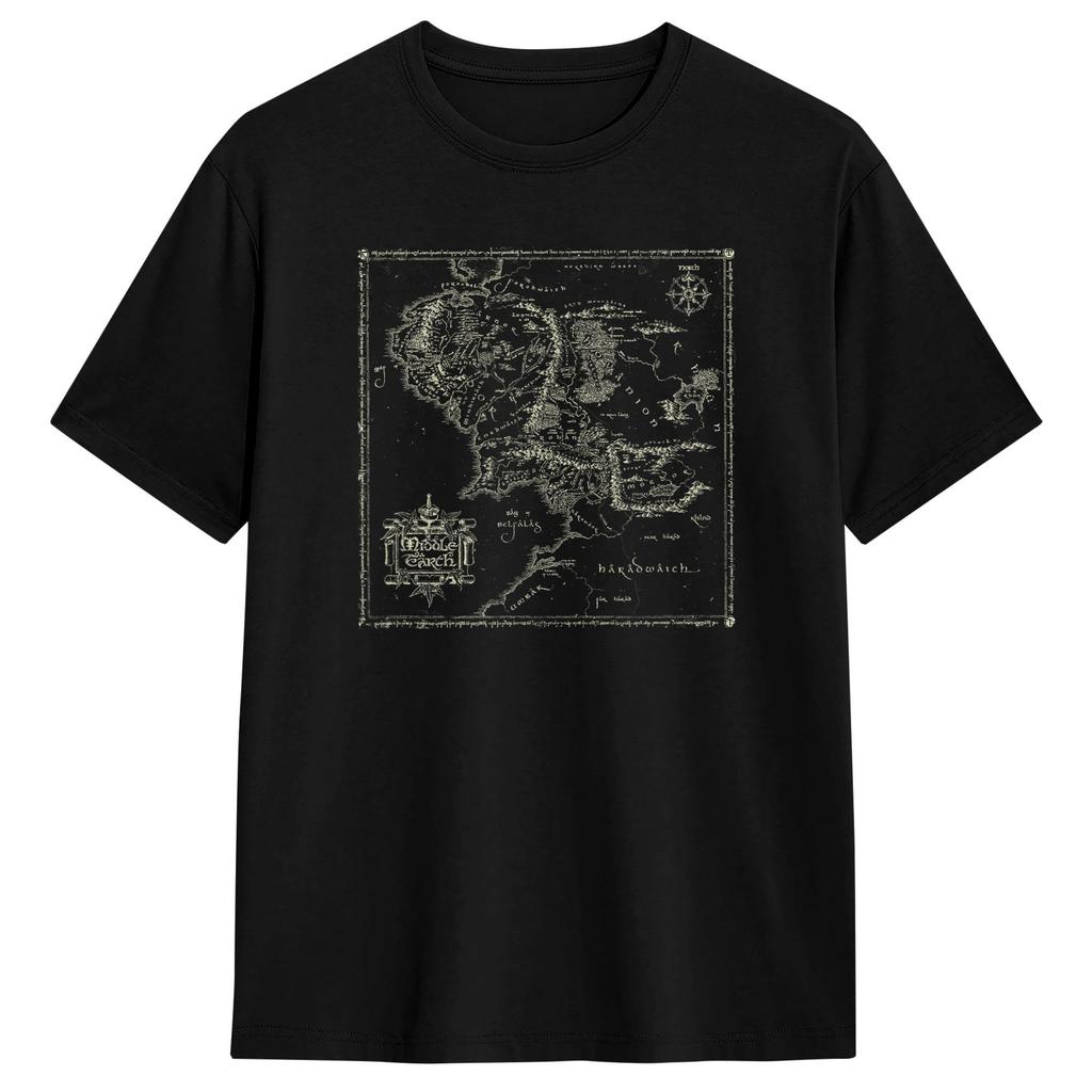 LOTR Tower of Mordor Unisex T Shirts Humor Tees Short Sleeve Crew Neck TShirts Cotton Adult Clothing