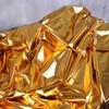 100*145cm Shiny Metallic Spandex Stretch Fabric Mirror Glossy Soft Fabric For Upholstery Stage Show Dress Wedding Decor