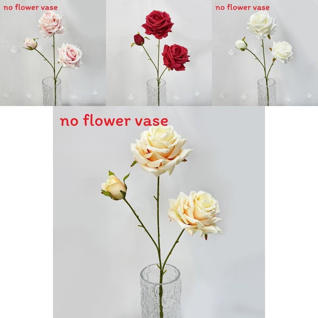 Realistic Faux Silk Flower Bouquets For Event Decoration And Home Interior Styling