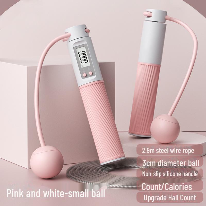 «Премиальная скакалка без веревки для женского фитнеса, счета и упражнений в помещении»