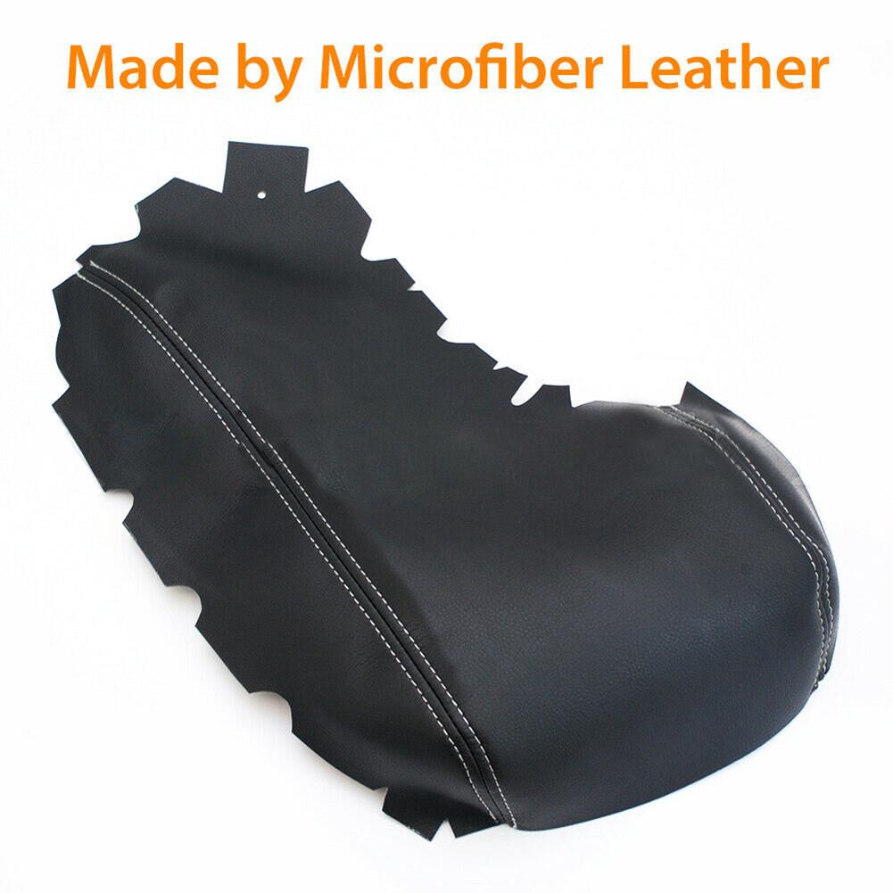 Чехол на подлокотник автомобиля, черный для Lexus IS250 IS350 14-17, серая строчка, кожаная крышка, замена, 1x аксессуары