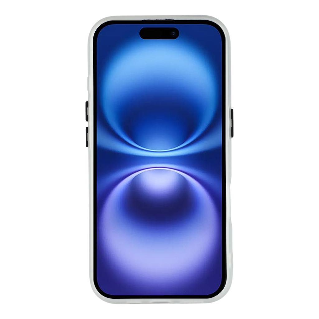 For iPhone 16 Case Compatible with MagSafe Skin-Touch PC+TPU Phone Cover