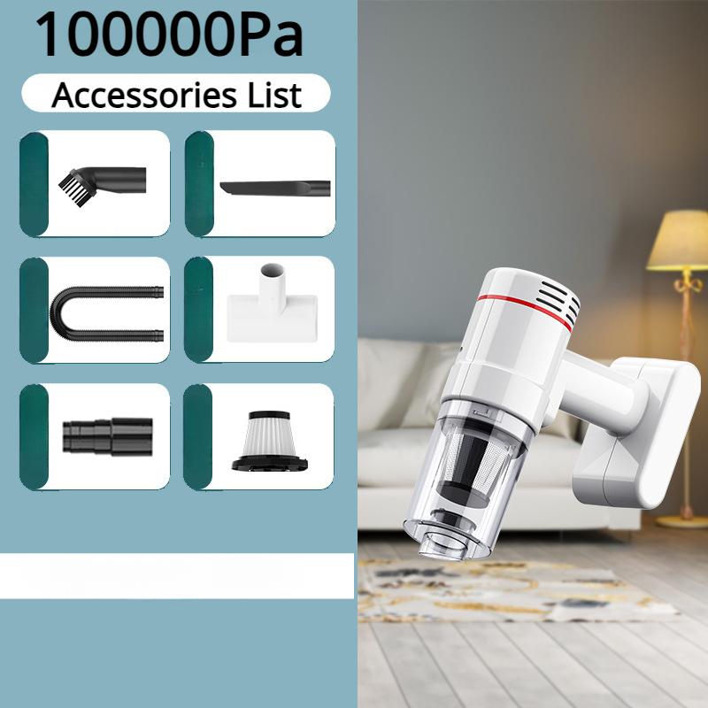 Автомобильный пылесос, ручной пылесос для влажной и сухой уборки, беспроводной пылесос 200000 Па, многофункциональный мощный пылесос для дома