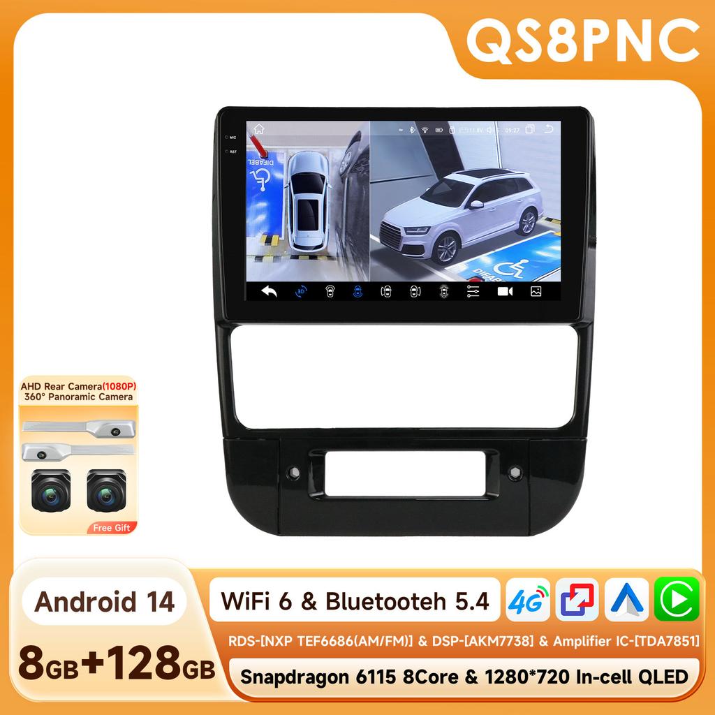 Hizpo 8-ядерный Qualcomm Snapdragon 360° Cam Carplay Android Автомагнитола для Peugeot 406 1994-2005 GPS FM 2din Автомагнитола Автомобильная Мультимедиа Голосовое управление ИИ Bluetooth