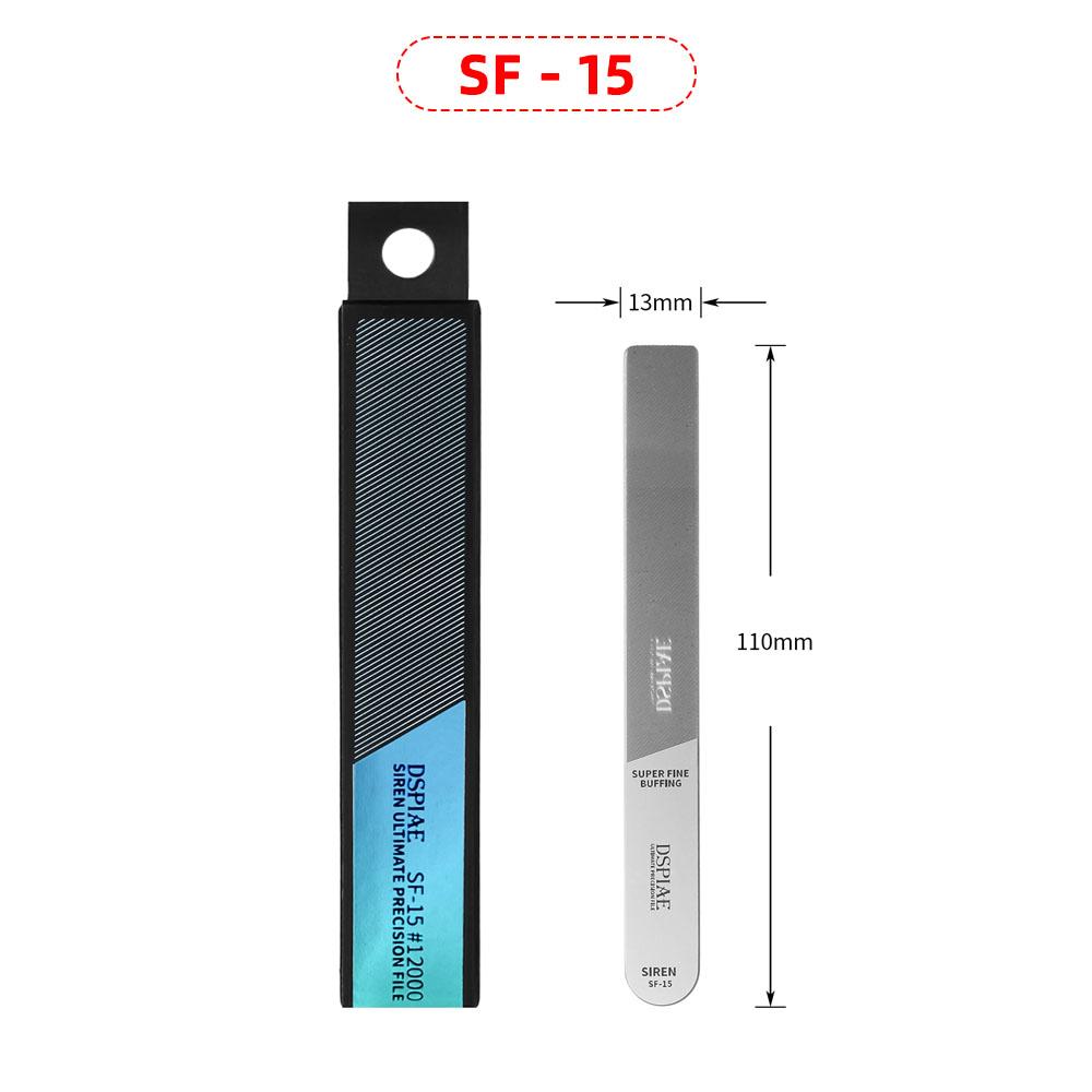 DSPIAE MSF-13 SF-15 SF-16 SF-17 SF-20 Abrasive Block Ceramic File Polishing Tools Leviathan Ultimate Hobby FiLe