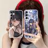 Чехол для мобильного телефона Wuthering Waves Rover Clear для Samsung Galaxy S25 S24 S23 S22 S21Plus FE Ultra Цветная обложка