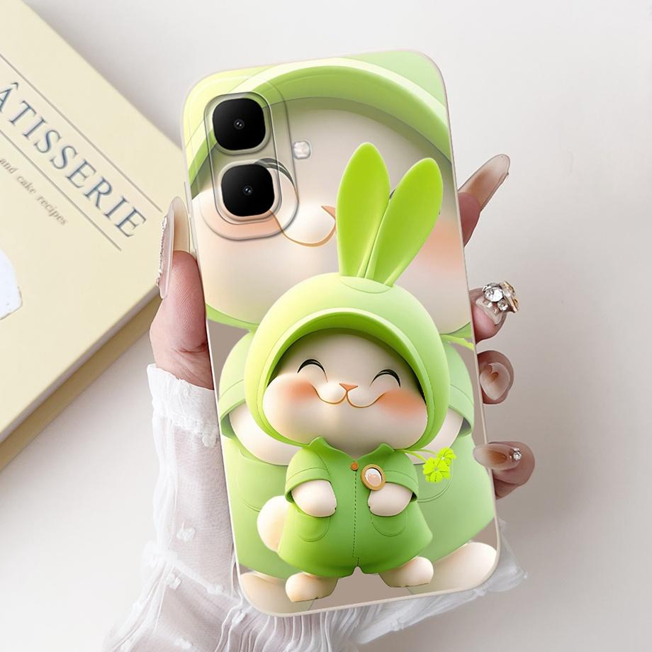 Чехол для Infinix Smart 10 X6725 Мультяшная Роскошная Девчачья Раскраска Funda Для Infinix Smart 10 Plus X6725B Задняя Крышка Мягкий Силикон