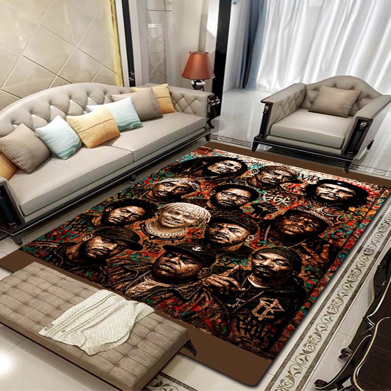 Bob Marley Album Carpet Reggae Music Jamaican Style 3D Flannel Carpet Home Living Room Bedroom Decoration Bathroom Carpet Gift
