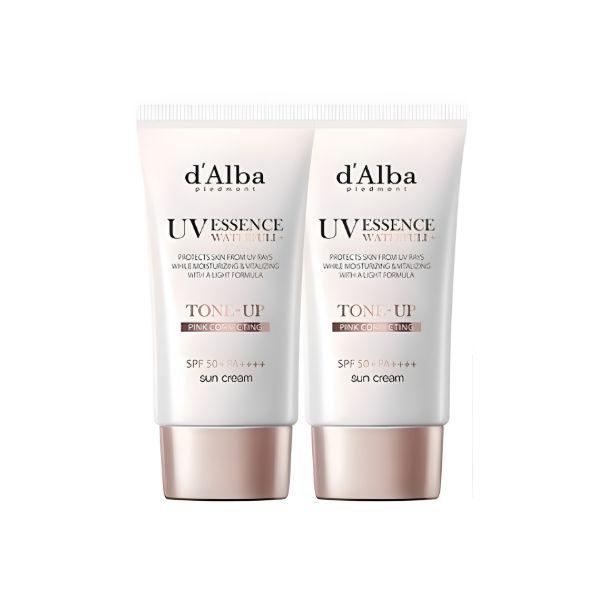 d'Alba Waterfull Tone-Up Sun Cream SPF50+ PA++++ Brightening Hydrating Sunscreen 50ml