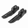 1 Pair Motorcycle Front Foot Pegs Short Handle CNC Process T6063 Aluminum Alloy Replacement for CFMOTO 450SR 2022‑2023