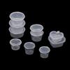 50Pcs Delivery Package Seasoning Box Sauce Box Seasoning Round Transparent Conjoined Plastic Box With Lid Multi Size Home Supply