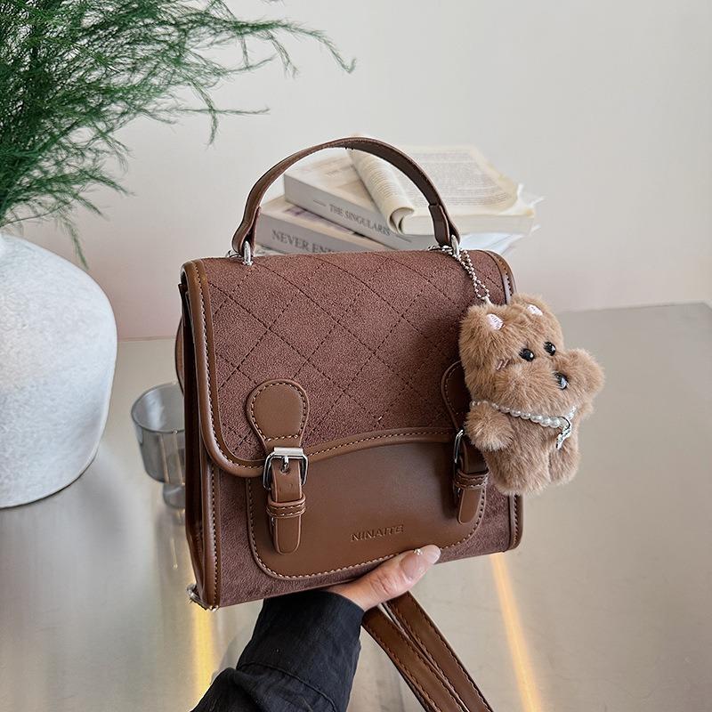 Нишевая сумка-рюкзак в стиле колледжа, женская новая модная ретро-сумка, дорожный маленький рюкзак