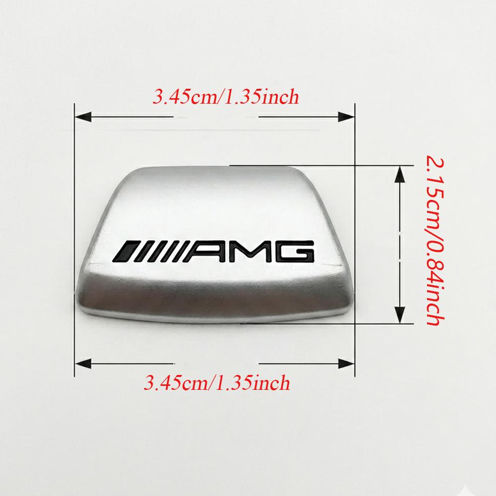 3D Металлическая эмблема AMG Наклейка на руль Накладка Для Benz W205 W213 W204 W212 GLC GLE CLA Аксессуары для интерьера автомобиля