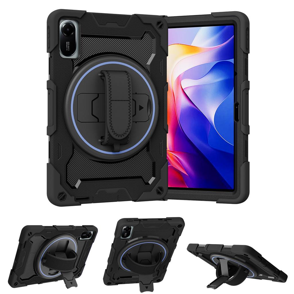 Heavy Duty Rugged Case for Redmi Pad 2 2025 11.0" SE 11" 4G 8.7" 10.61" Pad Pro 12.1" Xiaomi POCO Pad 360 Rotating Stand Cover