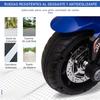 Children's Electric Motorcycle with Lights Horn Music Wide Tyres Motorcycle for Children with Speed 3 km/h Blue