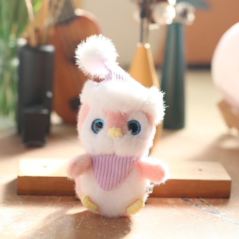 Милый маленький пингвин кулон плюшевая игрушка кукла мультфильм сумка подвесной брелок тряпичная кукла кукла