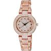 Женские часы Adee Kaye Astonish Collection Crystal Accents Rose Gold Dial Quartz AK2005-LRG