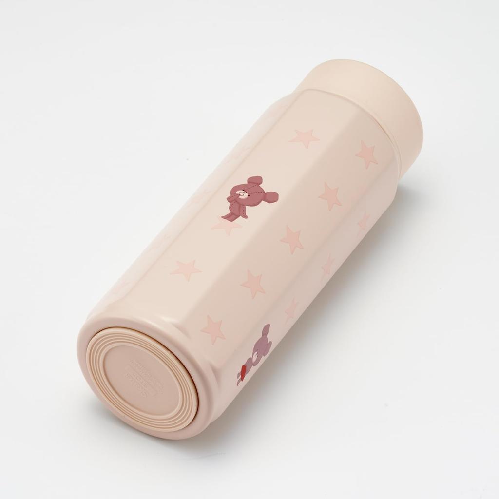 Бутылка-кружка из нержавеющей стали Skater 500 мл, легко держать, восьмиугольная форма, термоизоляция, бутылка для воды The School Cocoa Bears' STO5-A