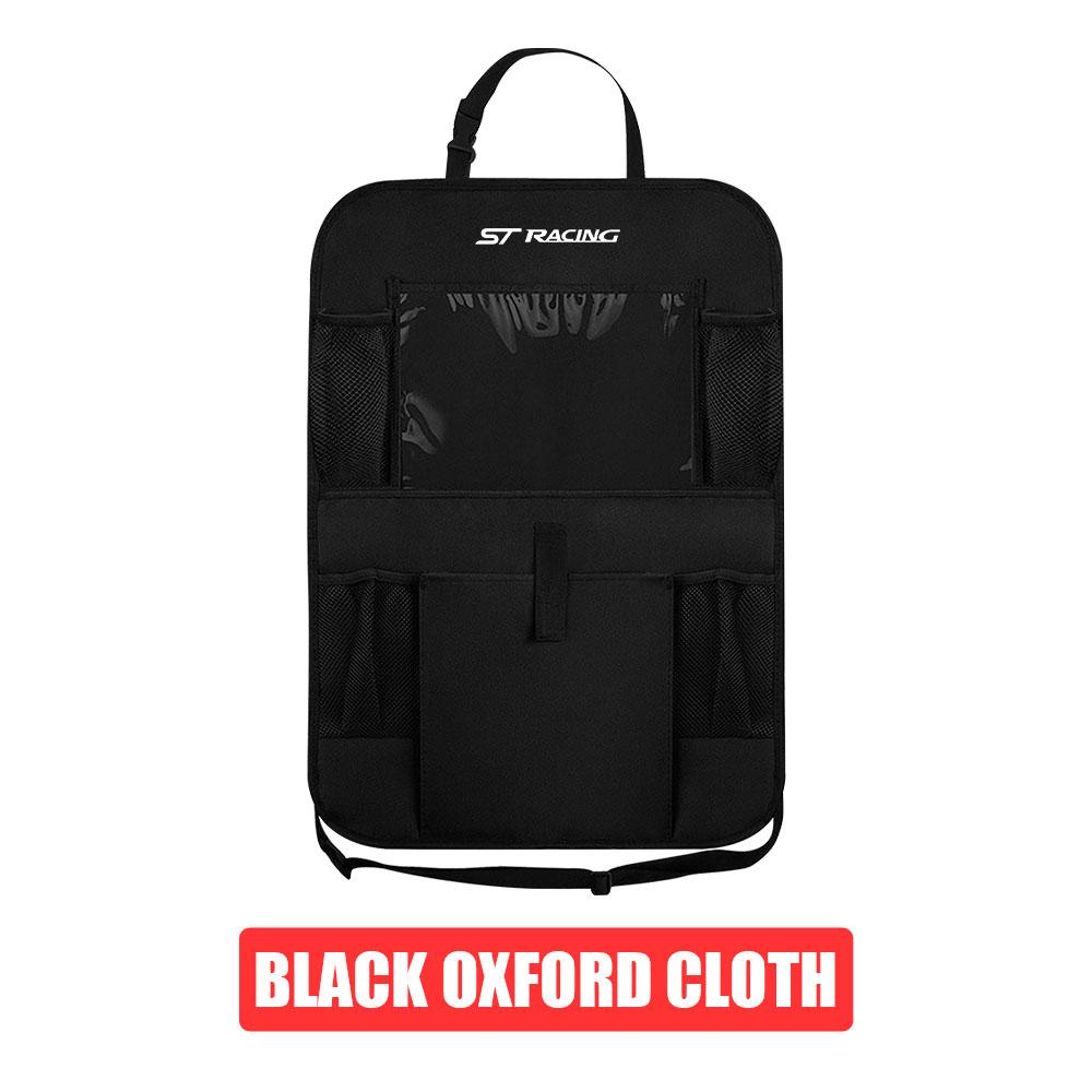 1pcs Car Seat Back Hanging Storage Bag For Ford STRACING Focus Mustang Fiesta Puma Ranger Kuga MK7 MAX F150 Mondeo Escape Shelby ZV5