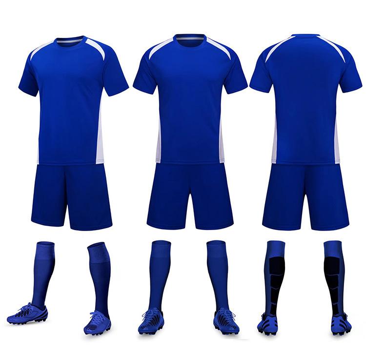 Football Jersey Set Men'S Clothes Children'S Summer Training Jersey Short-Sleeved Jersey Primary School Football Jersey