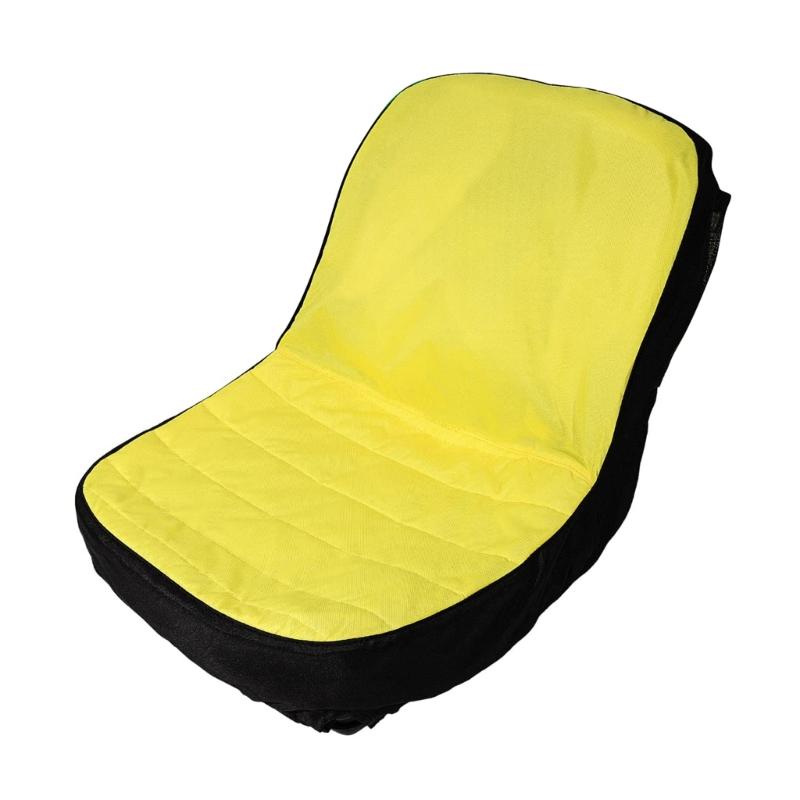LP92334 Adjustable Tractor Cushioned Seat Cover Waterproof Comfortable Wearresistant Supportive for Extended Farming Use