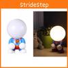 Superhero Cartoon Led Desk Lamp With Energy Saving Light For Kids Bedroom Decor