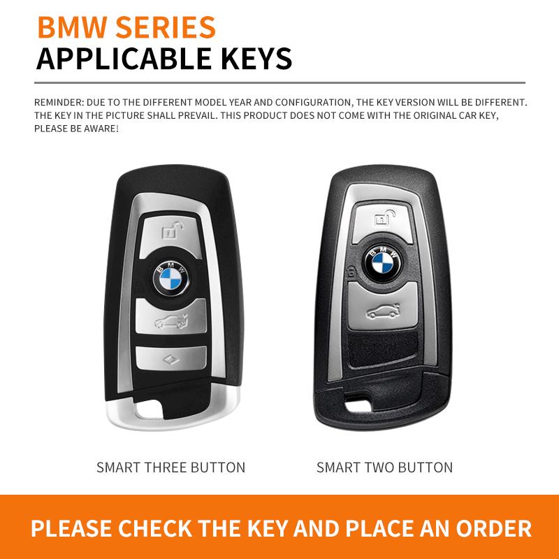 Hot 2025 Metal Car Key Case Cover for BMW 520 F10 F30 F18 118i 320i 1 3 5 7 Series X3 F25 X4 M3 M5 Keychain Bag Shell Accessorie