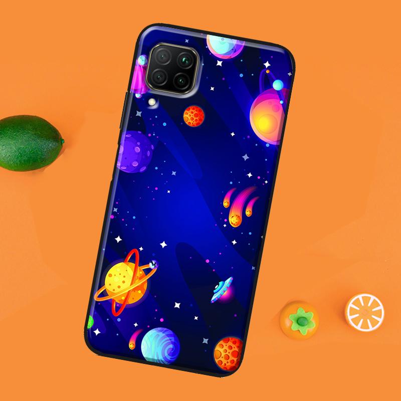 Magic Space Planet Phone Case For Huawei P40 Lite P20 P30 Pro Nova 5T P Smart Z 2019 2021 Honor 50 10i 8X 9X