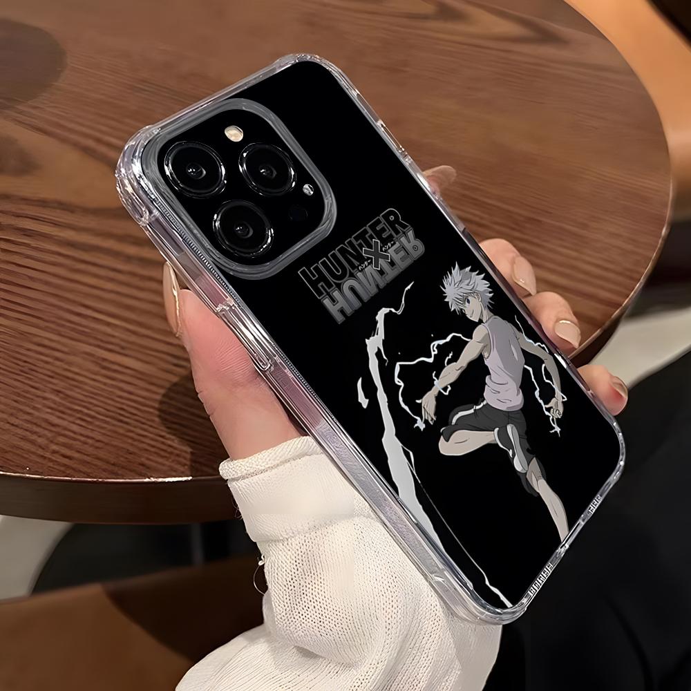 Hxh Hunter X Hunter Лицензия Чехол для телефона Для IPhone 15 Pro Max 16 Pro Max 14 13 11 12 Mini Xs X Xr 7 8 Plus Se Прозрачный чехол